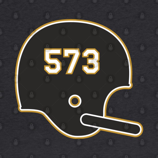 University of Missouri Area Code Helmet by Rad Love